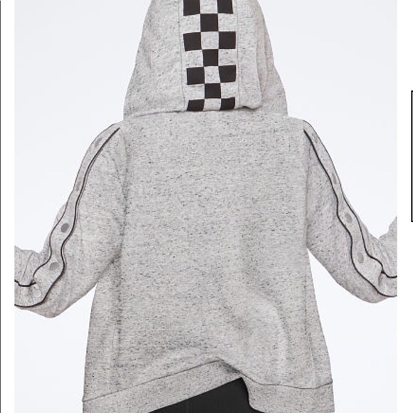 NWT Snap Sleeve Full Zip Hoodie - Picture 2 of 7